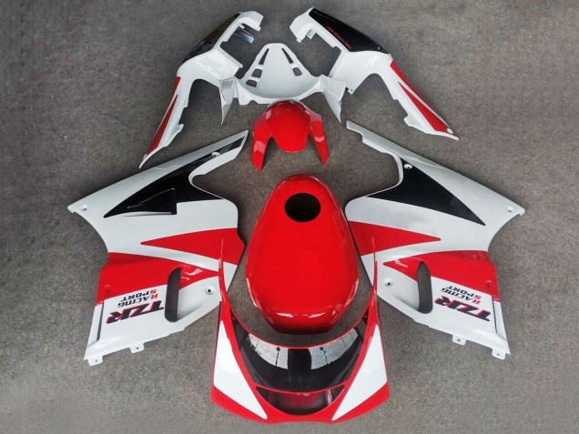 1991-1994 Yamaha TZR250 3XV Motorcycle Fairings - White Red Black Racing Canada Suppliers
