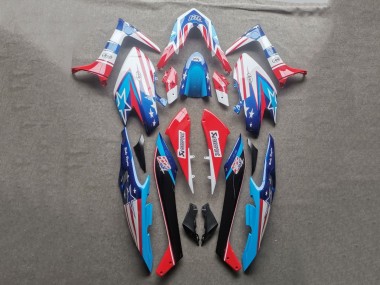 2019-2021 Yamaha TMAX560 Motorcycle Fairings - Light Blue Red Black Canada Suppliers