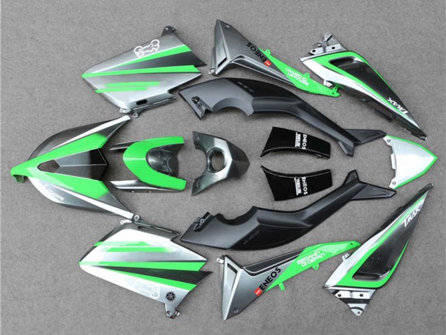 2012-2014 Yamaha TMAX530 Motorcycle Fairings - Grey Green Black ENEOS Canada Suppliers