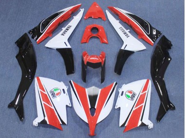2012-2014 Yamaha TMAX530 Motorcycle Fairing - Red White Black Canada Suppliers