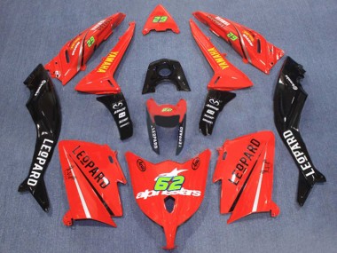 2012-2014 Yamaha TMAX530 Motorcycle Fairings - Red Black 62 Canada Suppliers