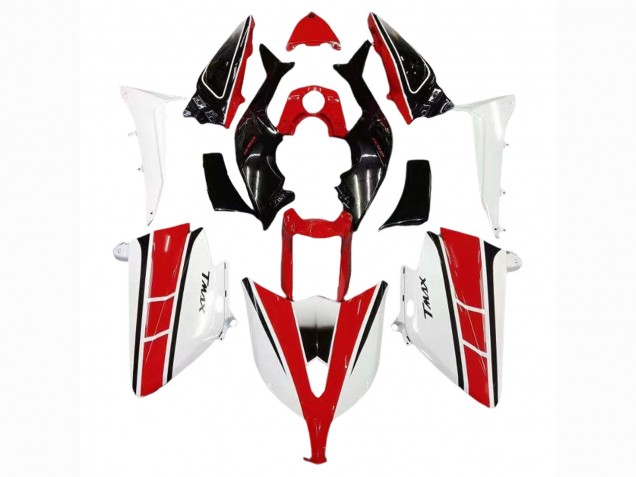 2012-2014 Yamaha TMAX530 Motorcycle Fairings - Red White Black Canada Suppliers