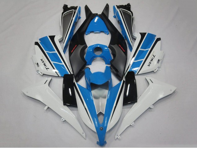 2012-2014 Yamaha TMAX530 Motorcycle Fairings - White Blue Black Canada Suppliers