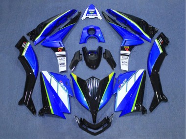 2015-2016 Yamaha TMAX530 Motorcycle Fairings - White Blue Black Canada Suppliers