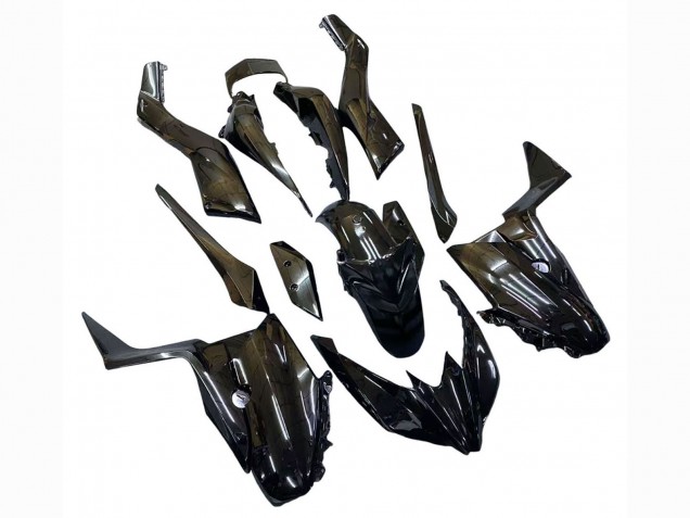 2017-2021 Yamaha XMAX300 Motorcycle Fairings - Glossy Black Canada Suppliers