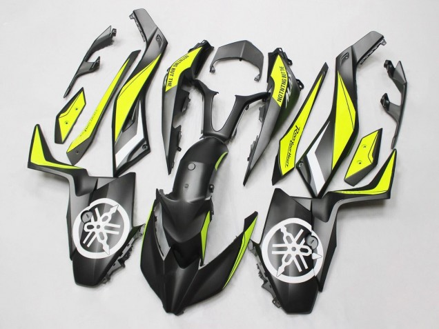 2017-2021 Yamaha XMAX300 Motorcycle Fairings - Black Yellow White Canada Suppliers