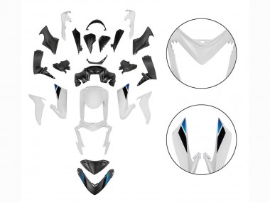 2015-2020 Suzuki GSX-S 1000 Motorcycle Fairings - Black White Canada Suppliers
