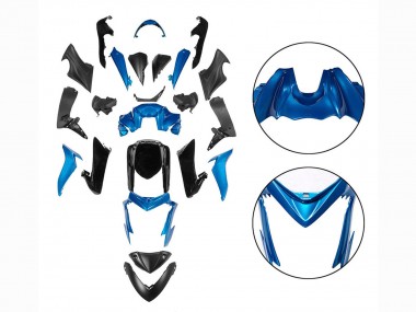 2015-2020 Suzuki GSX-S 1000 Motorcycle Fairings - Blue Black Canada Suppliers