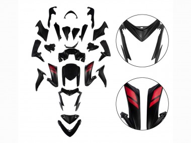 2015-2020 Suzuki GSX-S 1000 Motorcycle Fairings - Black with Red Canada Suppliers