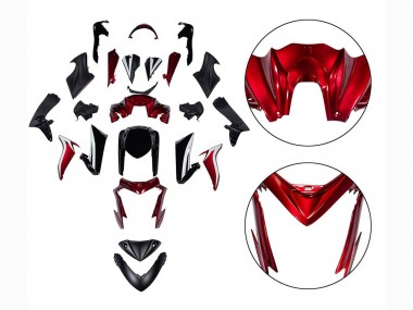 2015-2020 Suzuki GSX-S 1000 Motorcycle Fairings - Black and Red Canada Suppliers