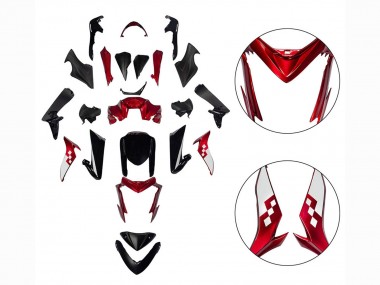 2015-2020 Suzuki GSX-S 1000 Motorcycle Fairings - Red Black Canada Suppliers