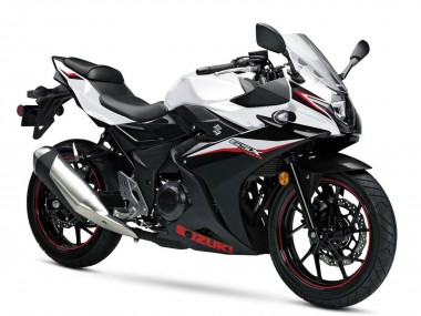 2017-2020 Suzuki GSX250R Motorcycle Fairing - White Black Canada Suppliers