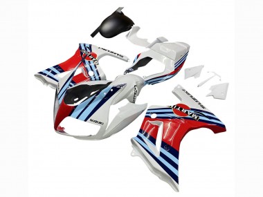 2003-2013 Suzuki SV650 Motorcycle Fairings - White Red Blue Martini Canada Suppliers