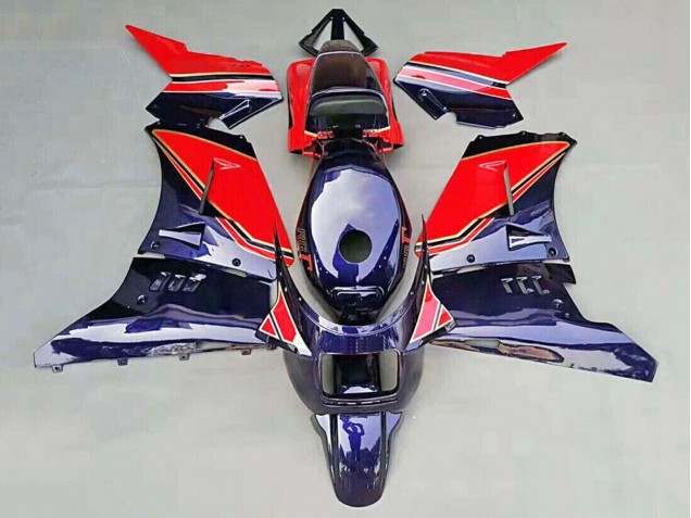 1984-1987 Suzuki RG400 RG500 RG400/500 Motorcycle Fairings - Glossy Dark Blue Red Canada Suppliers