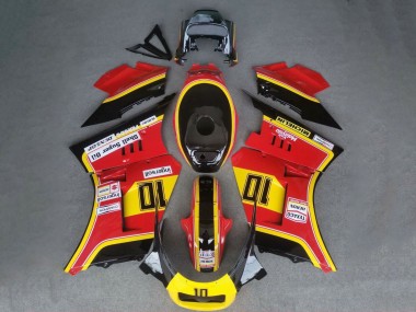 1984-1987 Suzuki RG400 RG500 RG400/500 Motorcycle Fairings - Red Yellow Black 10 Canada Suppliers