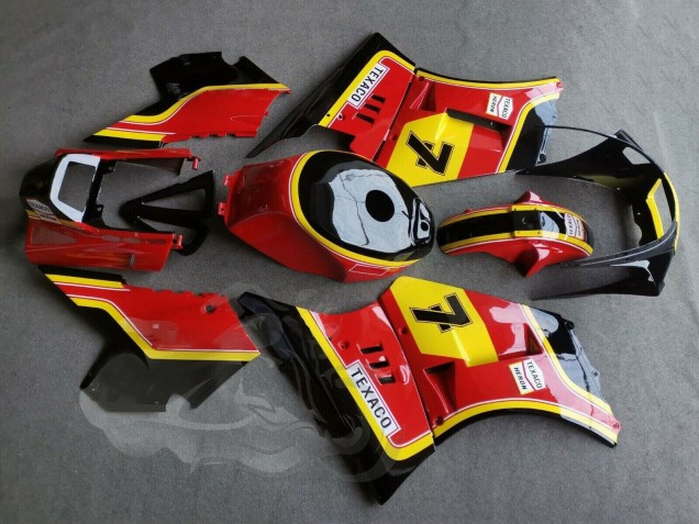 1984-1987 Suzuki RG400 RG500 RG400/500 Motorcycle Fairings - Red Yellow Black 7 Canada Suppliers
