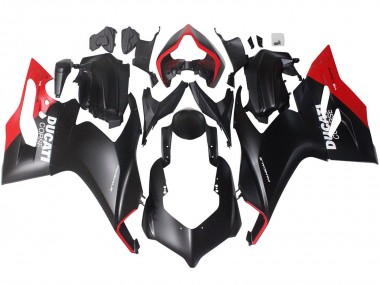 2020-2024 Ducati Panigale V2 Motorcycle Fairings - Red Matte Black Corse Canada Suppliers