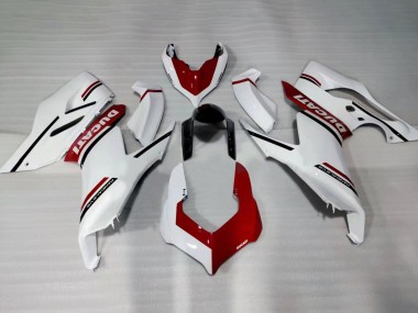 2020-2024 Ducati Panigale V2 Motorcycle Fairings - White Red Glossy Black Canada Suppliers
