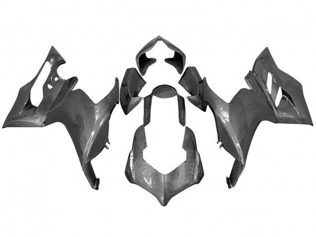 2020-2024 Ducati Panigale V2 Motorcycle Fairings - Black Carbon Fiber Style Canada Suppliers