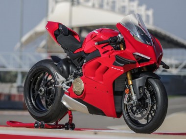 2020-2021 Ducati Panigale V4 V4S Motorcycle Fairing - Red Matte Black Canada Suppliers