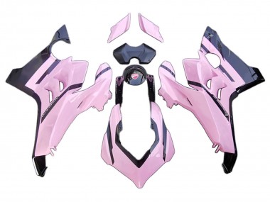 2020-2021 Ducati Panigale V4 V4S Motorcycle Fairings - Pink Glossy Black Canada Suppliers