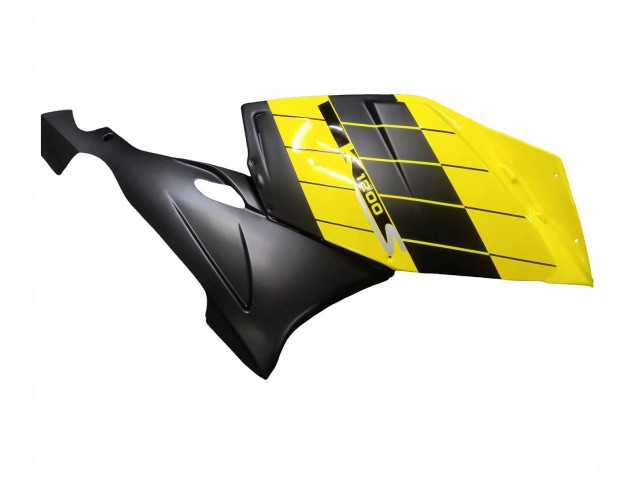 2005-2010 BMW K1200S Motorcycle Fairings - Yellow Silver Matte Black Canada Suppliers