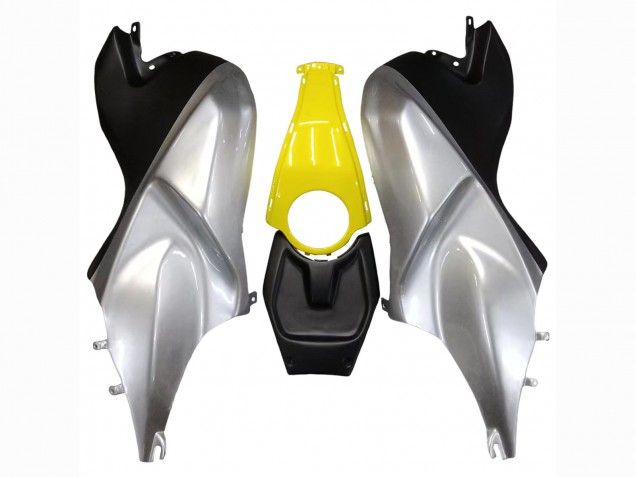 2005-2010 BMW K1200S Motorcycle Fairings - Yellow Silver Matte Black Canada Suppliers