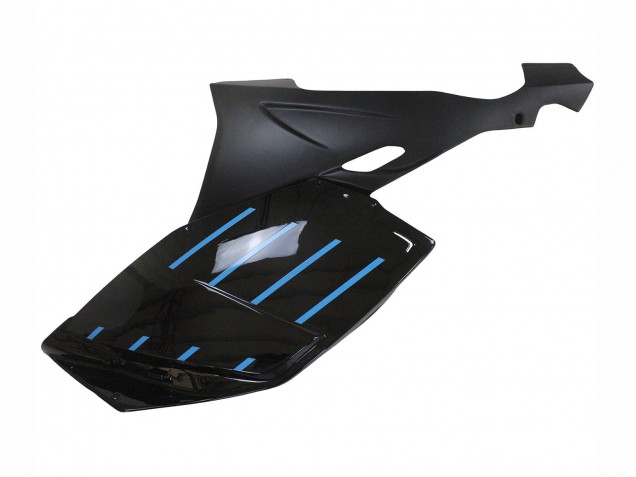 2005-2010 BMW K1200S Motorcycle Fairings - Glossy Black Matte Black Blue Lines Canada Suppliers