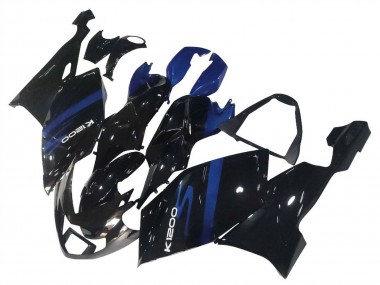 2005-2010 BMW K1200S Motorcycle Fairings - Blue Glossy Black Canada Suppliers