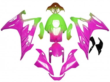 2023-2024 BMW S1000RR Motorcycle Fairings - Gradient Pink Lime Green Canada Suppliers