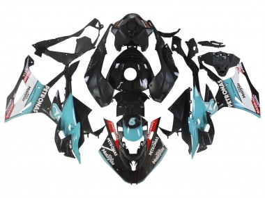 2023-2024 BMW S1000RR Motorcycle Fairings - Light Blue Matte Black Petronas Canada Suppliers