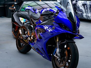 2023-2024 BMW S1000RR Motorcycle Fairings - Glossy Dark Blue Canada Suppliers