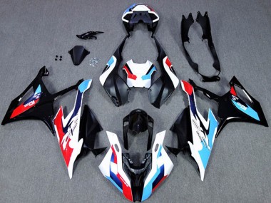 2019-2022 BMW S1000RR Motorcycle Fairings - Black White Blue Canada Suppliers