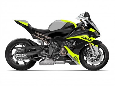 2019-2022 BMW S1000RR Motorcycle Fairings - Black Yellow Grey Canada Suppliers