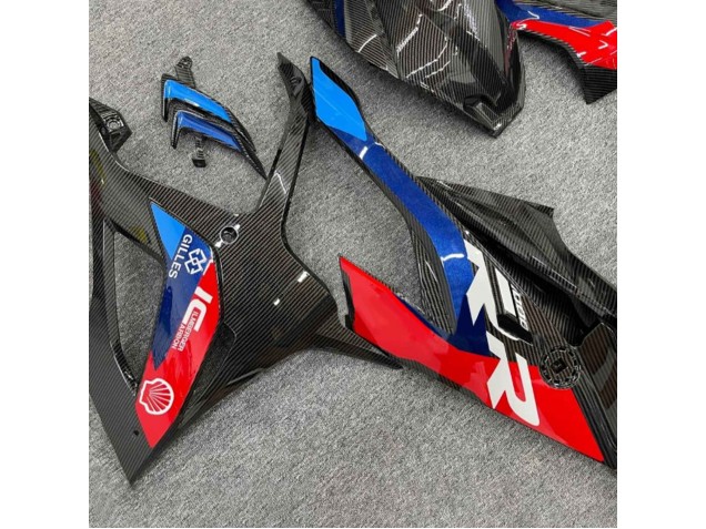 2019-2022 BMW S1000RR Motorcycle Fairings - Black Blue Red Carbon Fiber Canada Suppliers