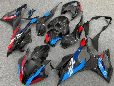 2019-2022 BMW S1000RR Motorcycle Fairings - Black Blue Red Carbon Fiber Canada Suppliers