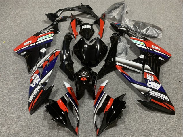 2017-2018 BMW S1000RR Motorcycle Fairings - Red Blue Glossy Black Canada Suppliers