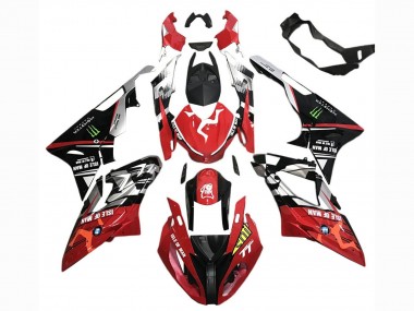 2017-2018 BMW S1000RR Motorcycle Fairings - White Red Matte Black Green Monster Canada Suppliers