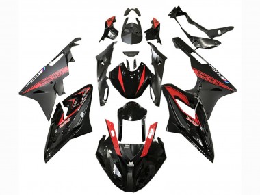 2017-2018 BMW S1000RR Motorcycle Fairings - Red Glossy Black Matte Black Canada Suppliers