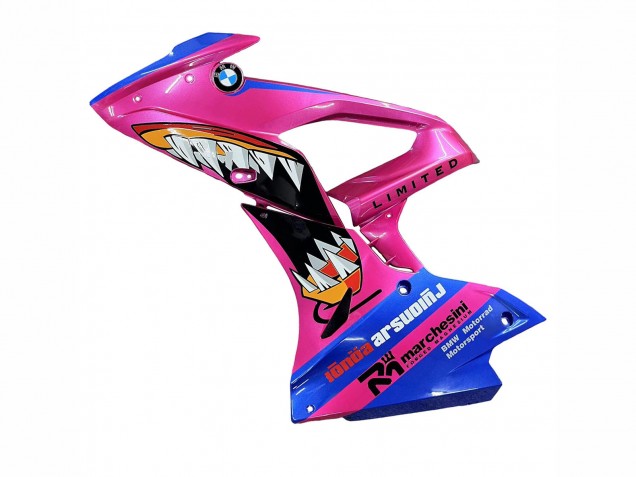 2017-2018 BMW S1000RR Motorcycle Fairings - Pink Blue Yellow Shark Canada Suppliers