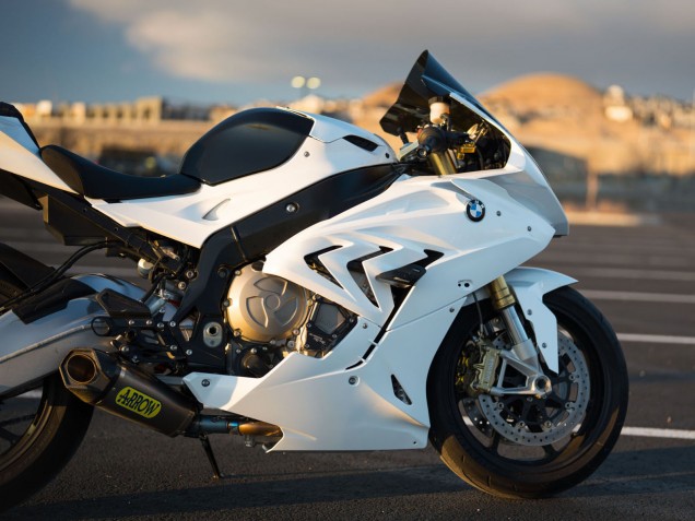 2017-2018 BMW S1000RR Motorcycle Fairings - Glossy White Canada Suppliers