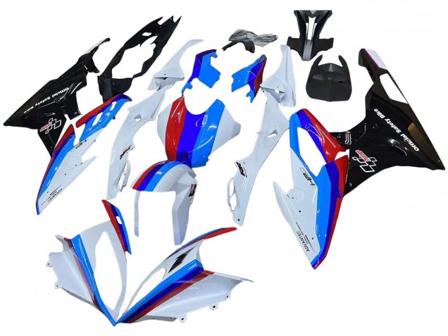 2015-2016 BMW S1000RR Motorcycle Fairing Kits - White Red Blue Glossy Black Canada Suppliers