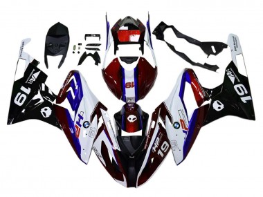 2015-2016 BMW S1000RR Bike Fairings - White Red Blue Black Canada Suppliers