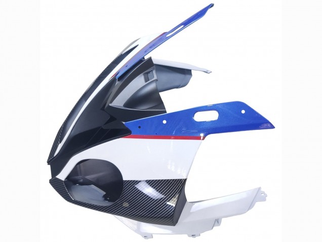 2015-2016 BMW S1000RR Motorcycle Fairings - White Blue Black Carbon Fiber Canada Suppliers