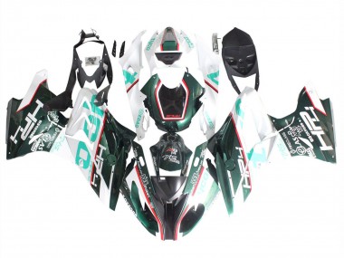 2015-2016 BMW S1000RR Motorcycle Fairings - White Green Black Canada Suppliers