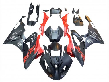 2015-2016 BMW S1000RR Motorcycle Fairings - Matte Black Red Canada Suppliers