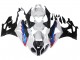 2009-2014 BMW S1000RR Motorcycle Fairings - White Red Blue Glossy Black HP Becker Carbon Canada Suppliers