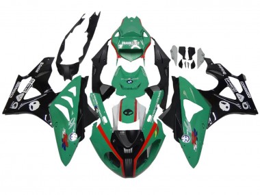 2009-2014 BMW S1000RR Motorcycle Fairings - Green Red Black Canada Suppliers
