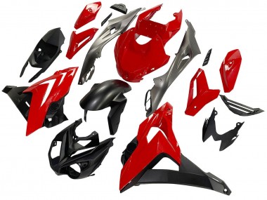 2014-2016 BMW S1000R Motorcycle Fairings - Black Red Canada Suppliers