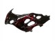 2004-2006 Suzuki GSX600F/GSX750F Motorcycle Fairings - Glossy Black Red Flame Canada Suppliers
